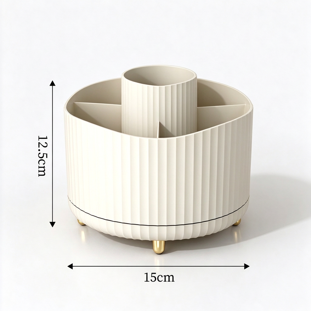 Cosmetic Brush Storage Container